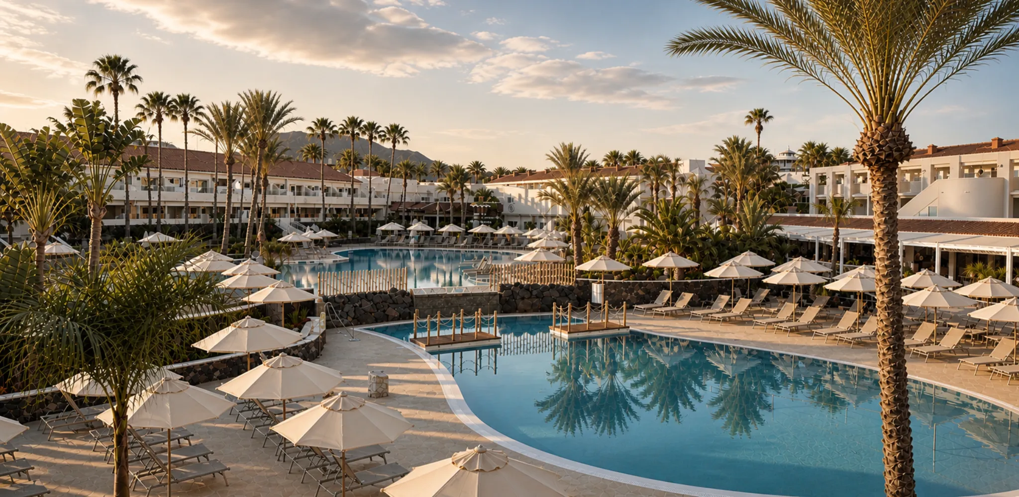 View of the pool area at HD Lobos Natura Fuerteventura