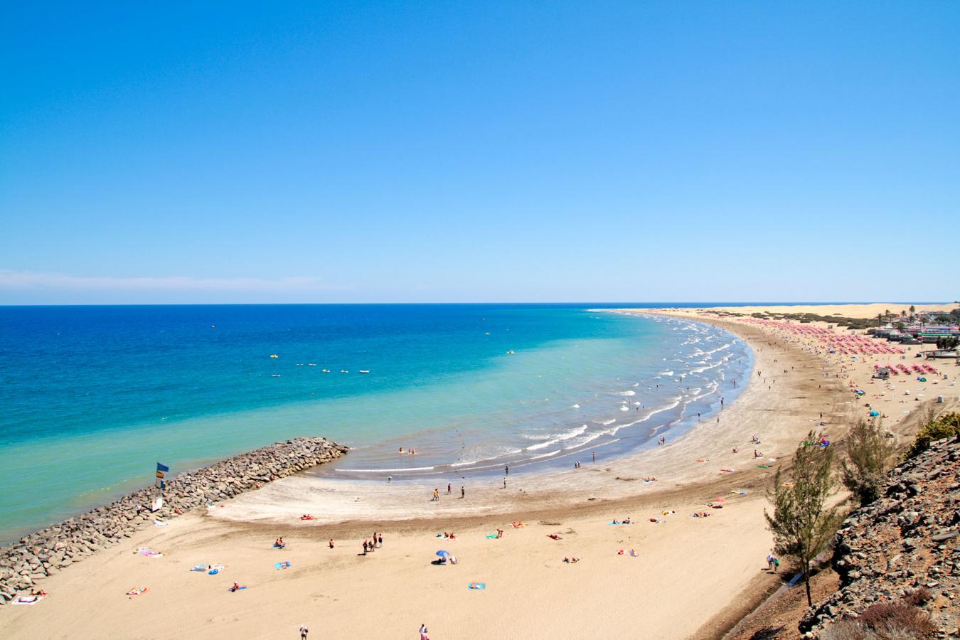 views of playa del inglés