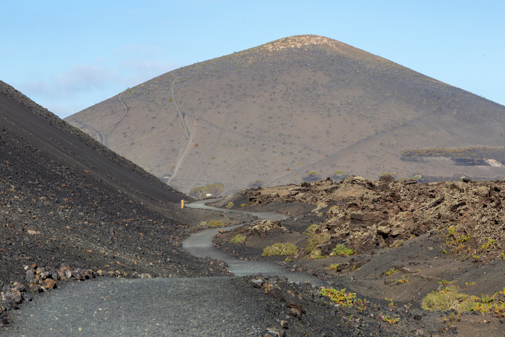 volcán el cuervo en lanzarote