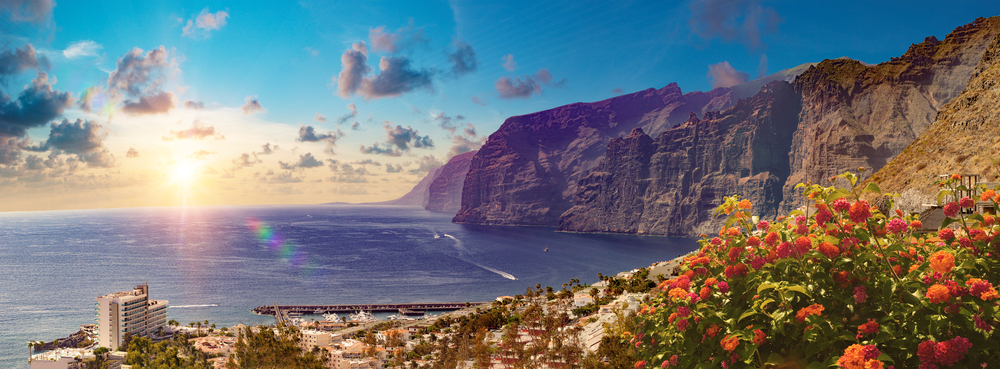 the cliffs of los gigantes in tenerife