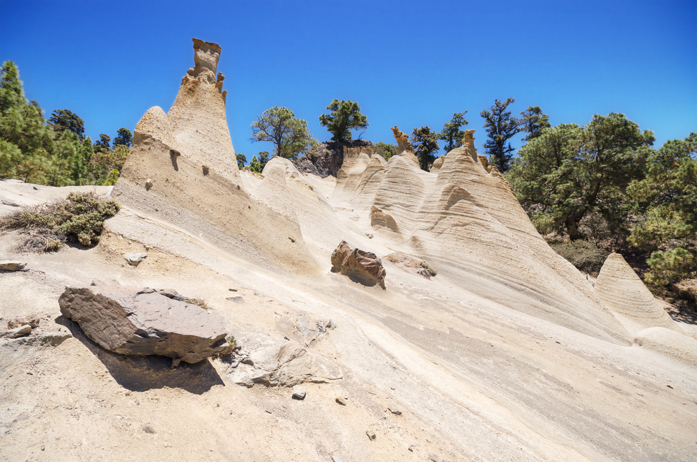 lunar landscape in tenerife